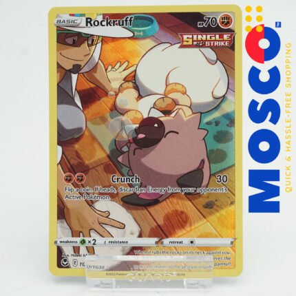 Rockruff - TG07/TG30 - Holo Rare Sword & Shield: Silver Tempest | Pokemon TCG