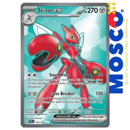 Scizor ex - 195/162 Temporal Forces | Pokemon TCG