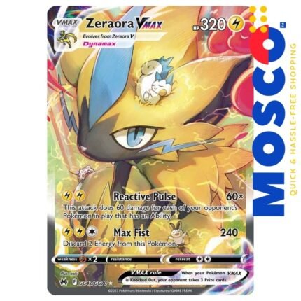 Zeraora Vmax - GG42/GG70 Crown Zenith | Pokemon TCG