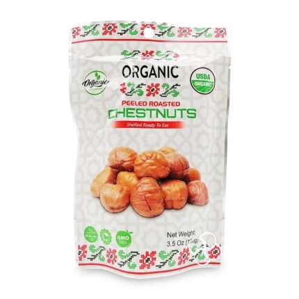 Yafa Peeled Chestnut Organic Roasted 100g