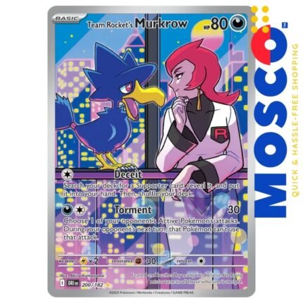 Team Rocket's Murkrow - 200/182 Destined Rivals | Pokemon TCG