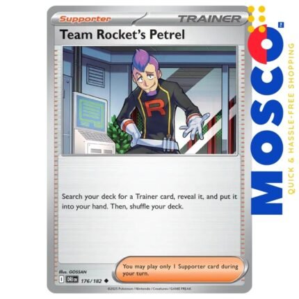 Team Rocket's Petrel - 176/182 Destined Rivals | Pokemon TCG