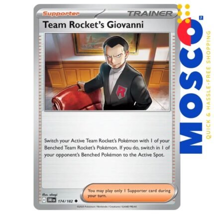 Team Rocket's Giovanni - 174/182 Destined Rivals | Pokemon TCG