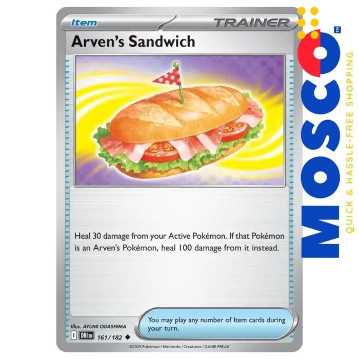 Arven's Sandwich - 161/182 Destined Rivals | Pokemon TCG - Image 1