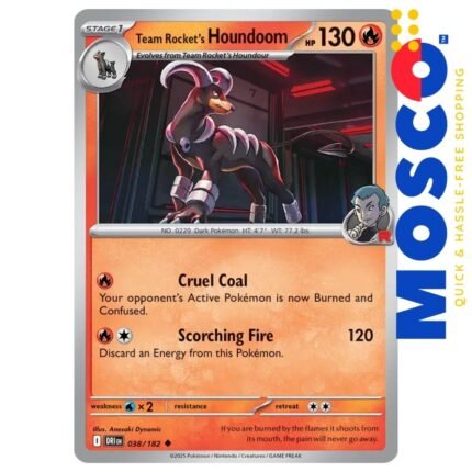 Team Rocket's Houndoom - 038/182 Destined Rivals | Pokemon TCG
