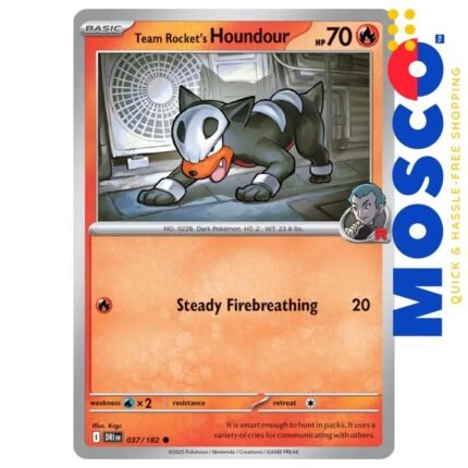 Team Rocket's Houndour - 037/182 Destined Rivals | Pokemon TCG