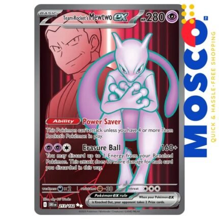 Team Rocket's Mewtwo ex - 213/182 Destined Rivals | Pokemon TCG
