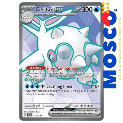 Cetitan ex - 210/182 Destined Rivals | Pokemon TCG