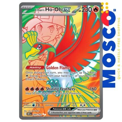 Ethan's Ho-Oh ex - 209/182 Destined Rivals | Pokemon TCG