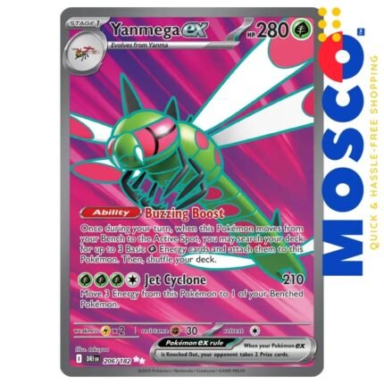 Yanmega ex - 206/182 Destined Rivals | Pokemon TCG