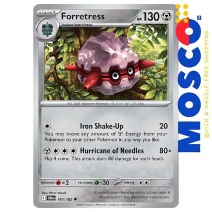 Forretress - 140/182 Destined Rivals | Pokemon TCG