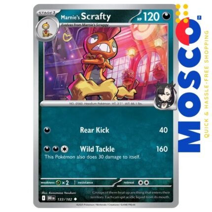 Marnie's Scrafty - 133/182 Destined Rivals | Pokemon TCG
