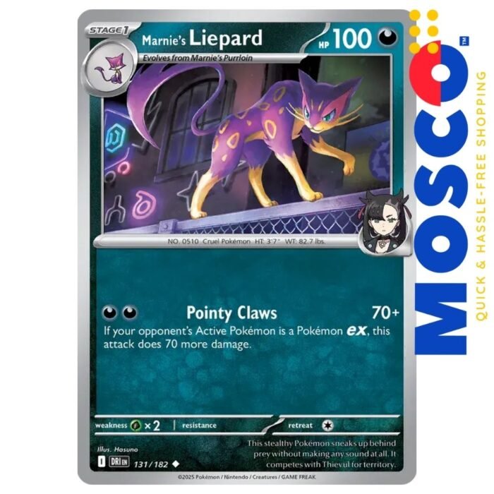 Marnie's Liepard - 131/182 Destined Rivals | Pokemon TCG - Image 1