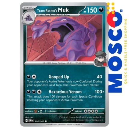 Team Rocket's Muk - 124/182 Destined Rivals | Pokemon TCG