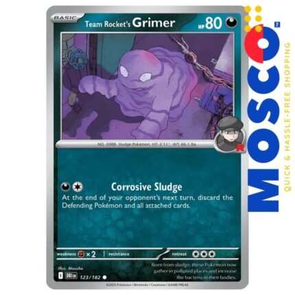 Team Rocket's Grimer - 123/182 Destined Rivals | Pokemon TCG