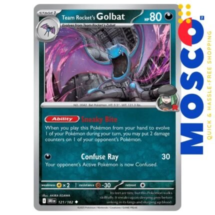 Team Rocket's Golbat - 121/182 Destined Rivals | Pokemon TCG