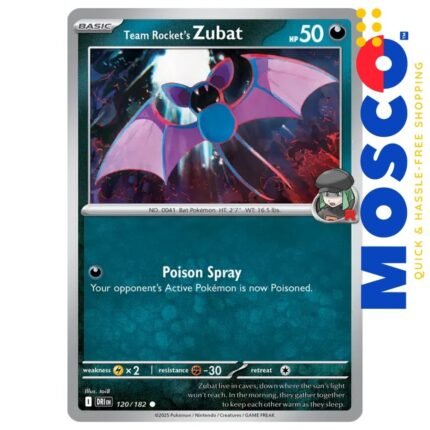 Team Rocket's Zubat - 120/182 Destined Rivals | Pokemon TCG