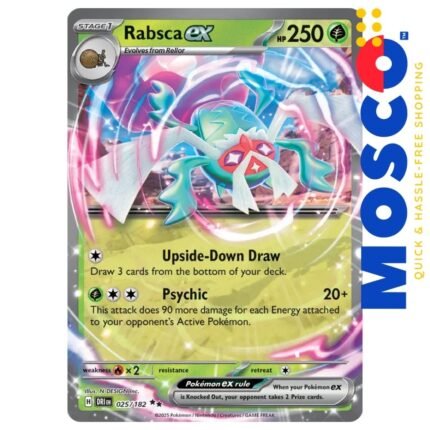 Rabsca ex - 025/182 Destined Rivals | Pokemon TCG