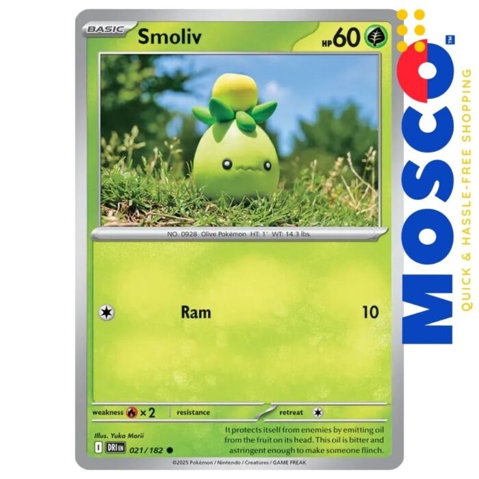 Smoliv - 021/182 Destined Rivals | Pokemon TCG - Image 1