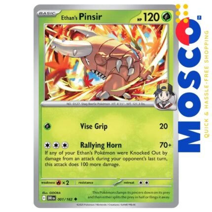 Ethan's Pinsir - 001/182 Destined Rivals | Pokemon TCG