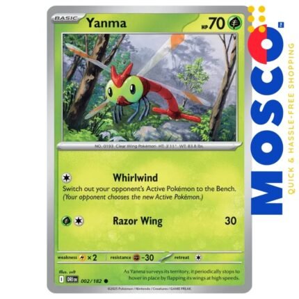 Yanma - 002/182 Destined Rivals | Pokemon TCG