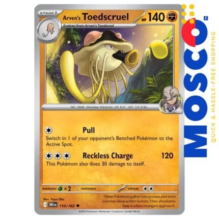 Arven's Toedscruel - 110/182 Destined Rivals | Pokemon TCG