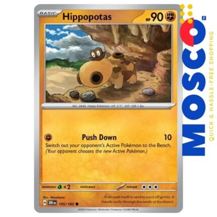 Hippopotas - 105/182 Destined Rivals | Pokemon TCG