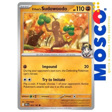 Ethan's Sudowoodo - 093/182 Destined Rivals | Pokemon TCG
