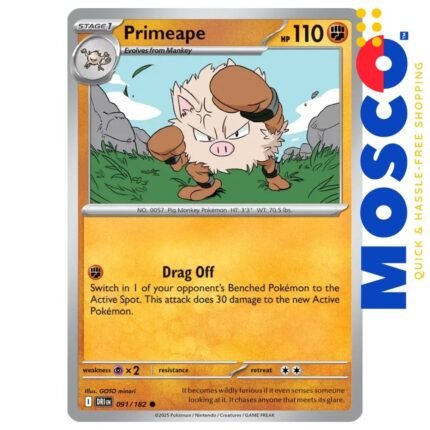 Primeape - 091/182 Destined Rivals | Pokemon TCG