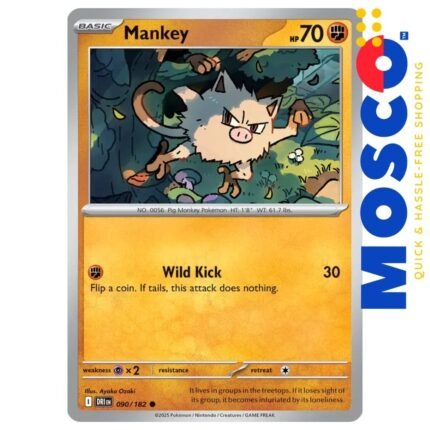 Mankey - 090/182 Destined Rivals | Pokemon TCG