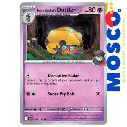 Team Rocket's Dottler - 088/182 Destined Rivals | Pokemon TCG