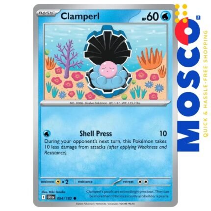 Clamperl - 054/182 Destined Rivals | Pokemon TCG