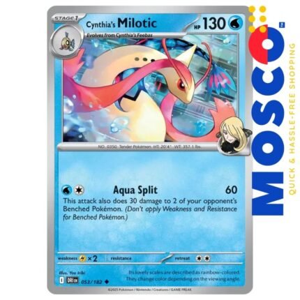 Cynthia's Milotic - 053/182 Destined Rivals | Pokemon TCG