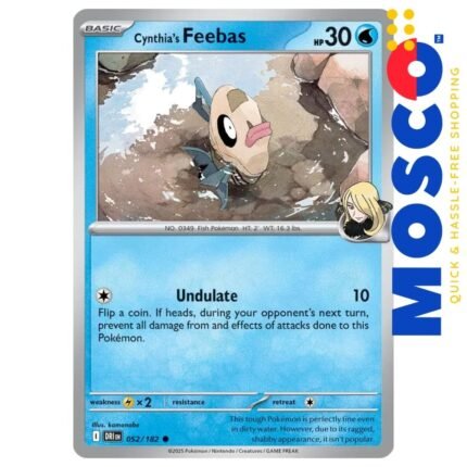Cynthia's Feebas - 052/182 Destined Rivals | Pokemon TCG