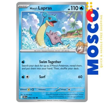 Misty's Lapras - 050/182 Destined Rivals | Pokemon TCG