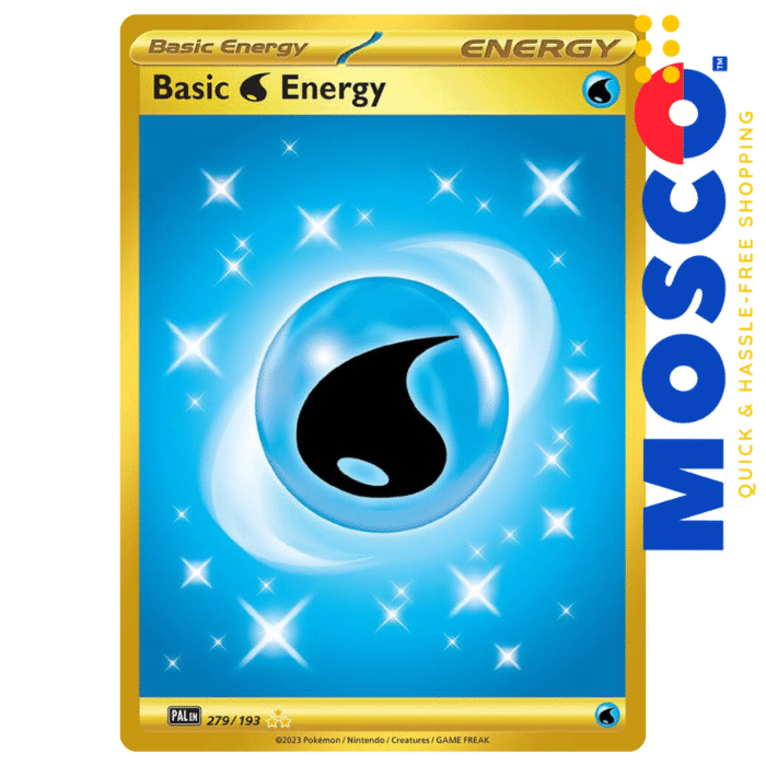 Basic Water Energy - 279/193 Paldea Evolve Hyper Rare (Gold) | Pokemon TCG - Image 1