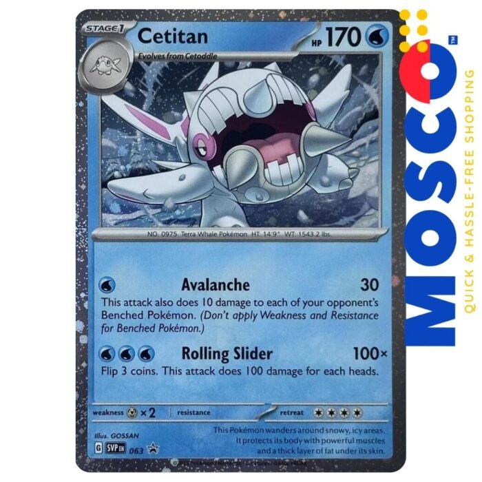 Cetitan - SVP063 Scarlet & Violet Promo | Pokemon TCG - Image 1