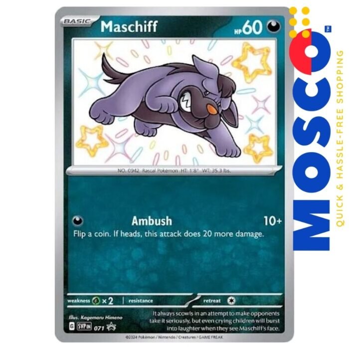 Maschiff - SVP071 Scarlet & Violet Promo | Pokemon TCG - Image 1