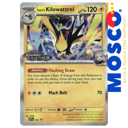 Iono's Kilowattrel - SVP036 Journey Together Prerelease Promo | Pokemon TCG