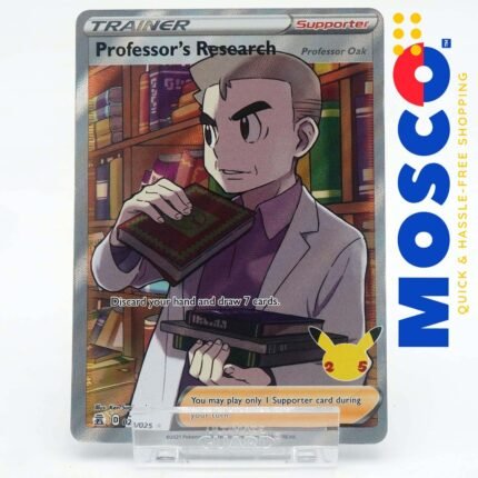 Professor's Research - 24/25 - Full Art Ultra Rare Celebrations Singles | Pokemon TCG