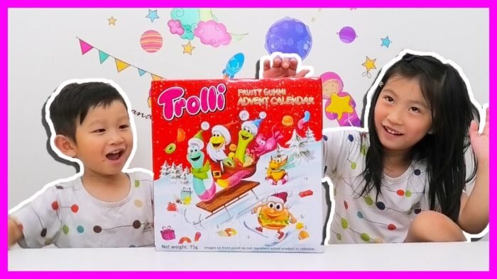 Trolli gummi advent calendar 75g - Image 3