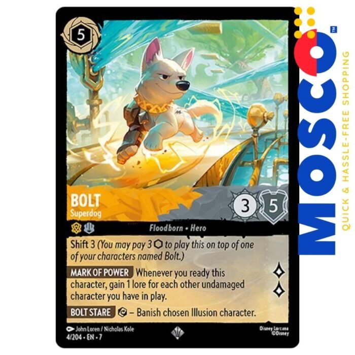 Bolt  - 4/204 Archazia's Island | Ravensburger Disney Lorcana TCG - Image 1