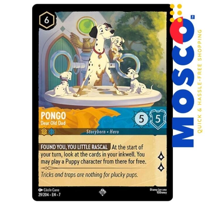 Pongo - 29/204 Archazia's Island | Ravensburger Disney Lorcana TCG - Image 1