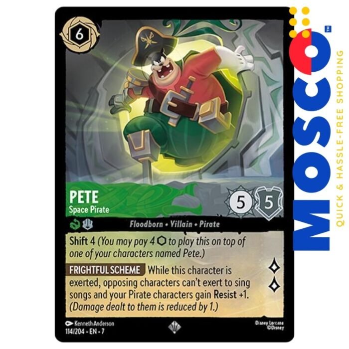 Pete - 114/204 Archazia's Island | Ravensburger Disney Lorcana TCG - Image 1