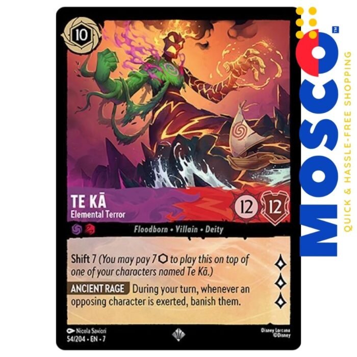 Te Ka - 54/204 Archazia's Island | Ravensburger Disney Lorcana TCG - Image 1