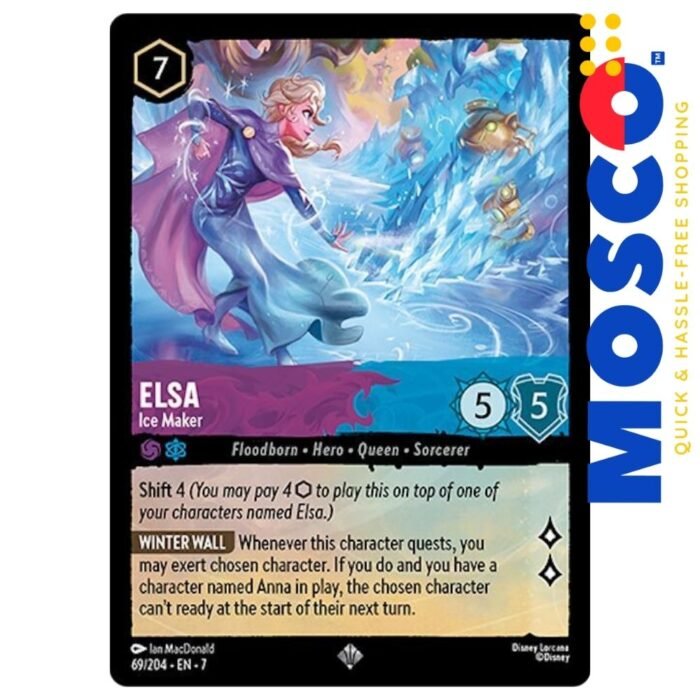 Elsa - 69/204 Archazia's Island | Ravensburger Disney Lorcana TCG - Image 1