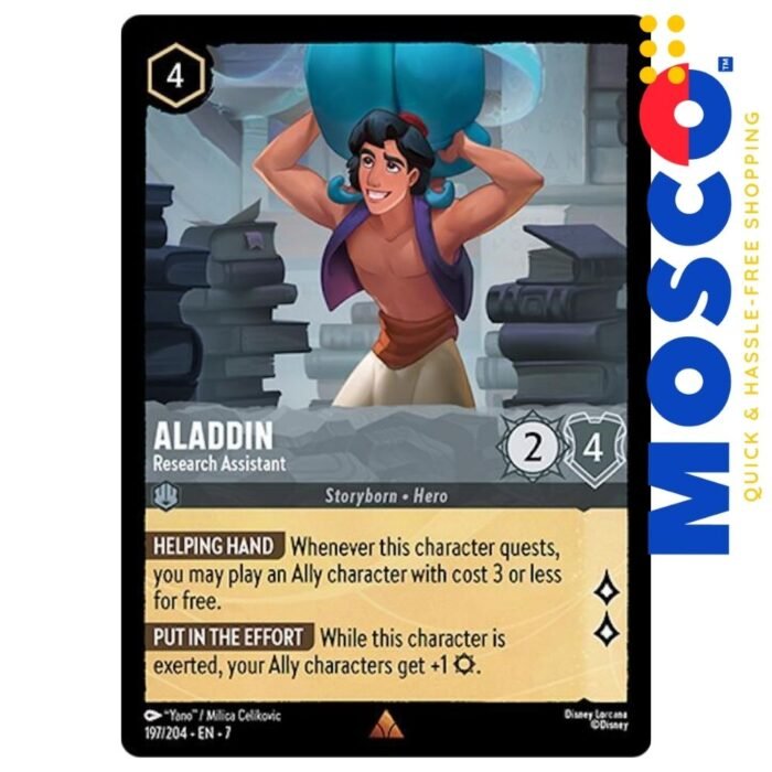 Aladdin - 197/204 Archazia's Island | Ravensburger Disney Lorcana TCG - Image 1