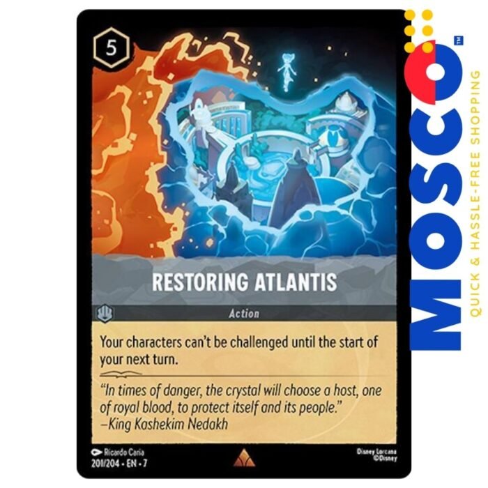 Restoring Atlantis - 201/204 Archazia's Island | Ravensburger Disney Lorcana TCG - Image 1