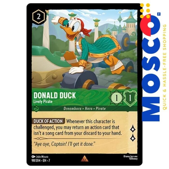 Donald Duck - 98/204 Archazia's Island | Ravensburger Disney Lorcana TCG - Image 1