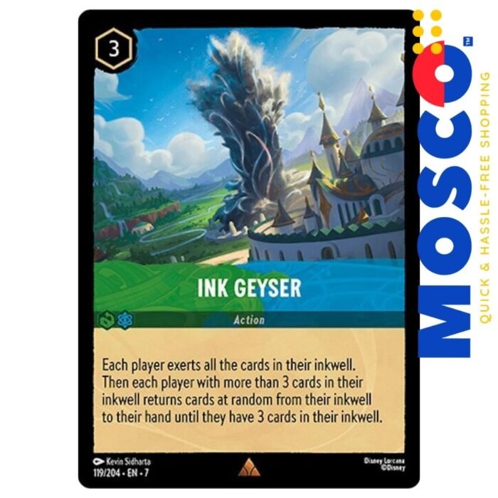 Ink Geyser - 119/204 Archazia's Island | Ravensburger Disney Lorcana TCG - Image 1